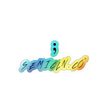 Load image into Gallery viewer, Semicln.co Holographic Die-cut Stickers