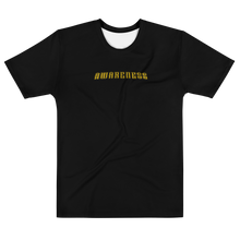Load image into Gallery viewer, Awareness Black & Gold T-Shirt
