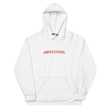 Load image into Gallery viewer, Awareness White & Red Hoodie