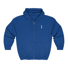 Load image into Gallery viewer, Multi-Colored Semicln Zip-Up Hoodie
