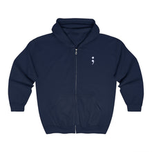Load image into Gallery viewer, Multi-Colored Semicln Zip-Up Hoodie
