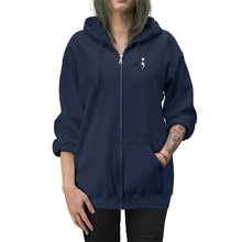 Load image into Gallery viewer, Multi-Colored Semicln Zip-Up Hoodie
