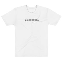 Load image into Gallery viewer, Awareness White &amp; Silver T-Shirt
