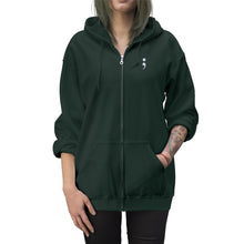 Load image into Gallery viewer, Multi-Colored Semicln Zip-Up Hoodie
